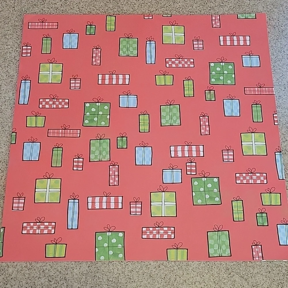 The Paper Studio Festive Holiday 26 Piece Scrapbooking Paper Set
